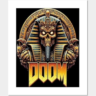 Doom Egyptian Pharaoh Collection 3# Posters and Art